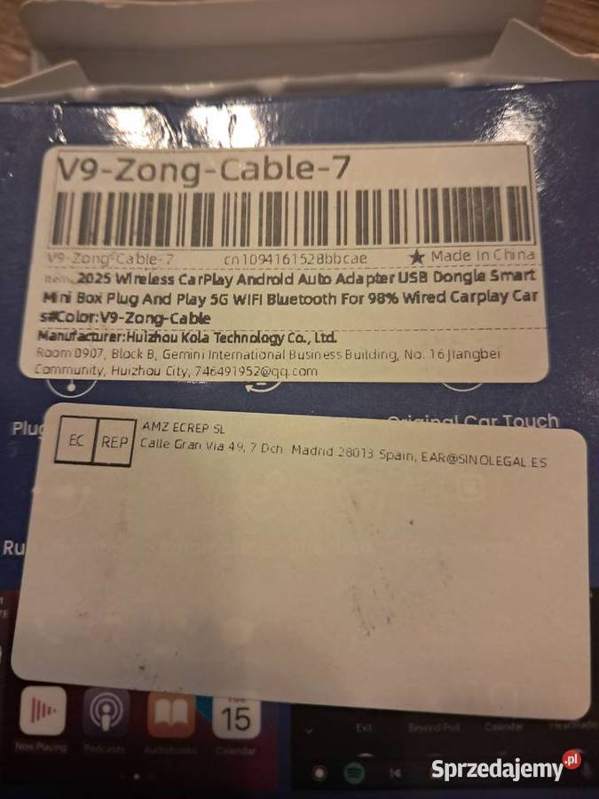 nowy adapter carplay instrukcja w języku polskim Sandomierz