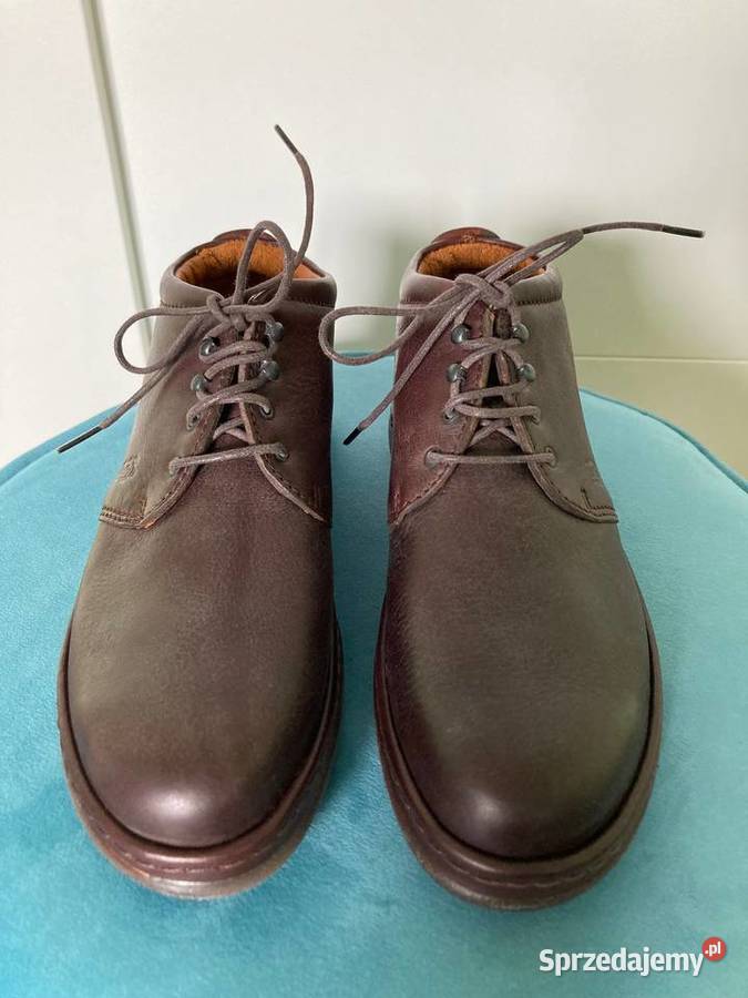 Nowe skórzane wygodne brązowe damskie buty Wolky Nisko sprzedam