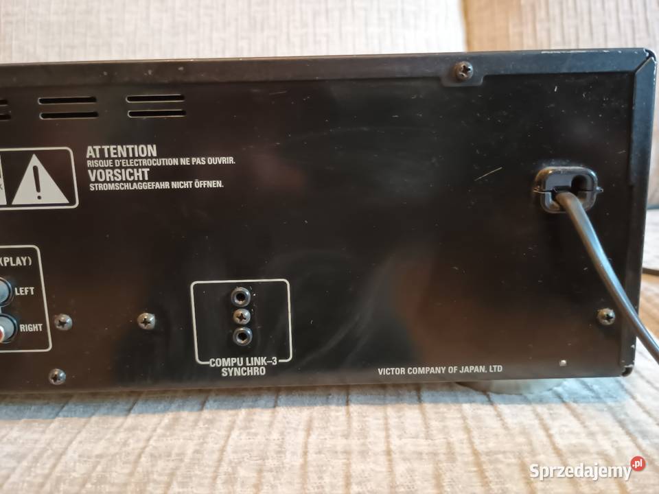 Magnetofon JVC Magnetofony wielkopolskie Wągrowiec sprzedam