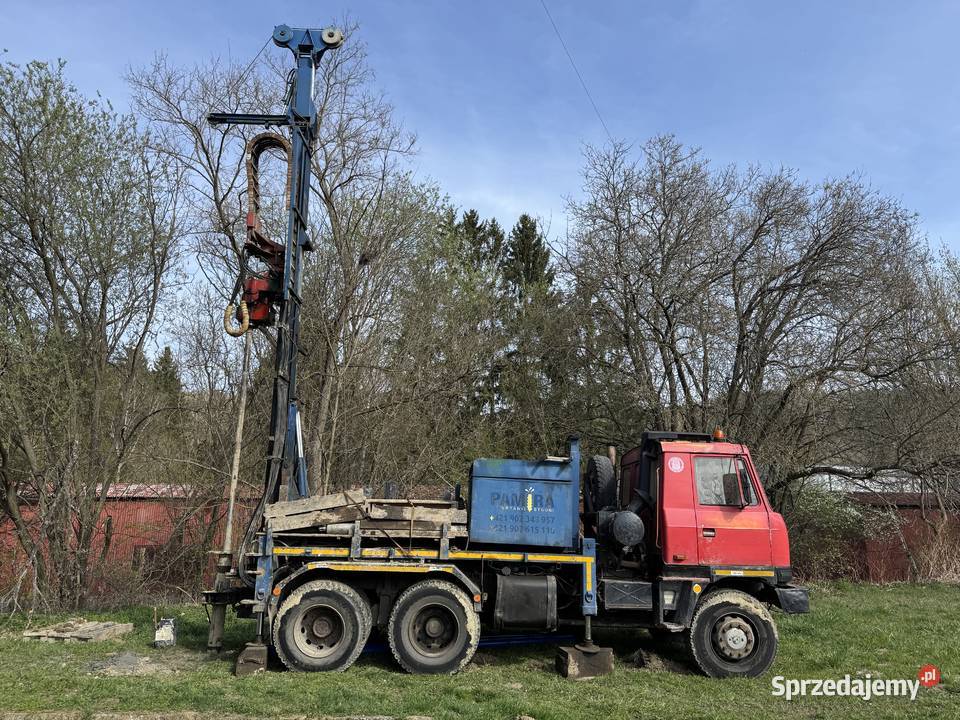 Wiertnica Wirth ECO1 na podwoziu Tatra 815