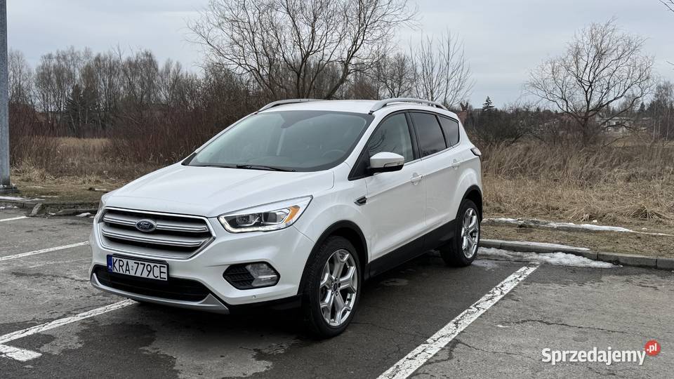 Ford Kuga Escape 20 EcoBoost AWD Titanium ASS elektrycznie ustawiane fotele Sułoszowa