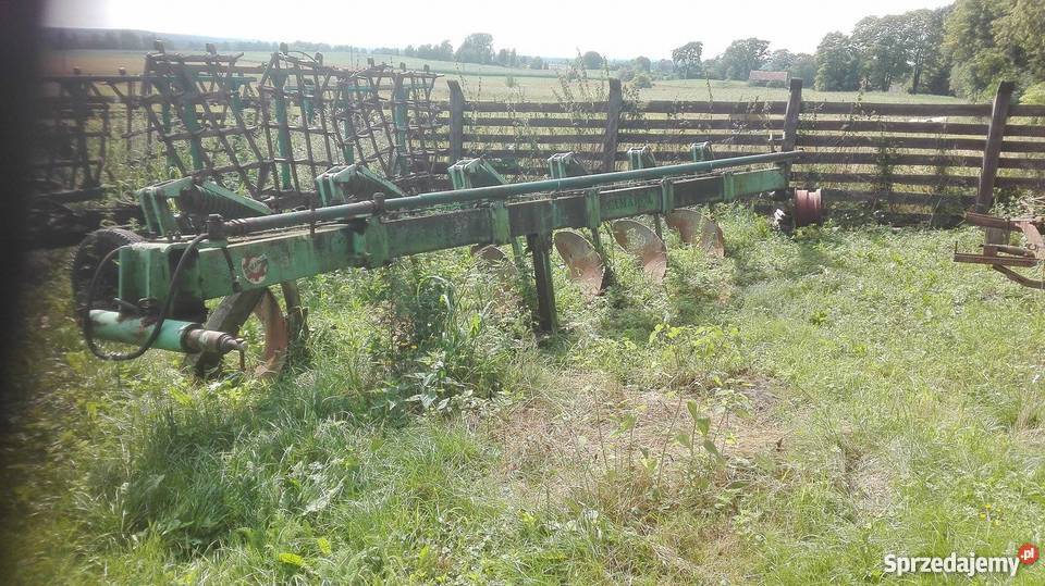 Pług półzawieszany 6 skibowy na sprężynach Węgorzewo