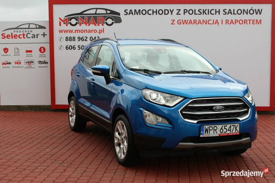 Ford EcoSport TITANIUM Pakiet zimowy Salon ESP Włocławek