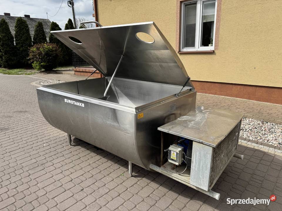 schładzalnik basen zbiornik do mleka 1300L Magazynowanie Myszyniec Stary