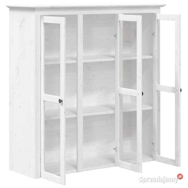 Kredens BODO biały 1155x43x2005 lite drewno Kredensy i witryny Warszawa sprzedam