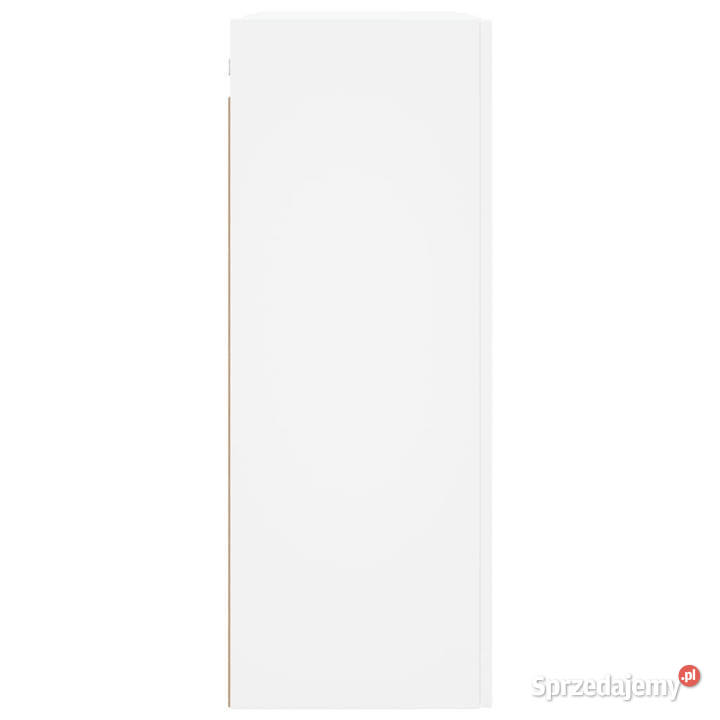 Wiszące szafki 2 białe materiał drewnopochodny
