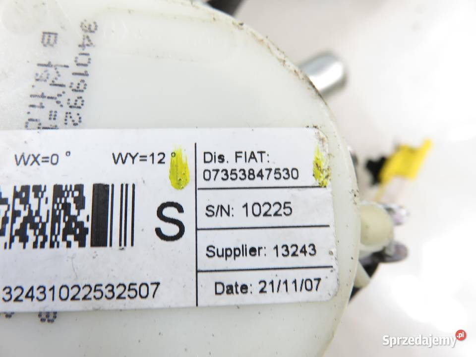 PAS LEWY PRZEDNI FIAT BRAVO II 07353847530