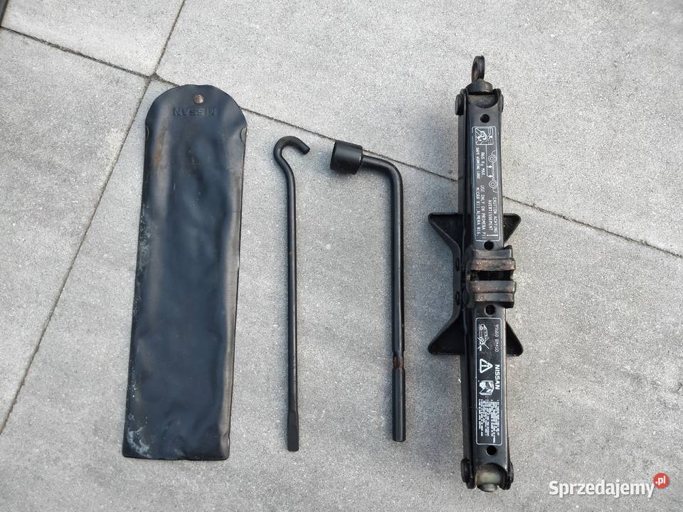 lewarek klucz zestaw podnosnik NISSAN primera osobowe Pozostałe lubelskie Dęblin