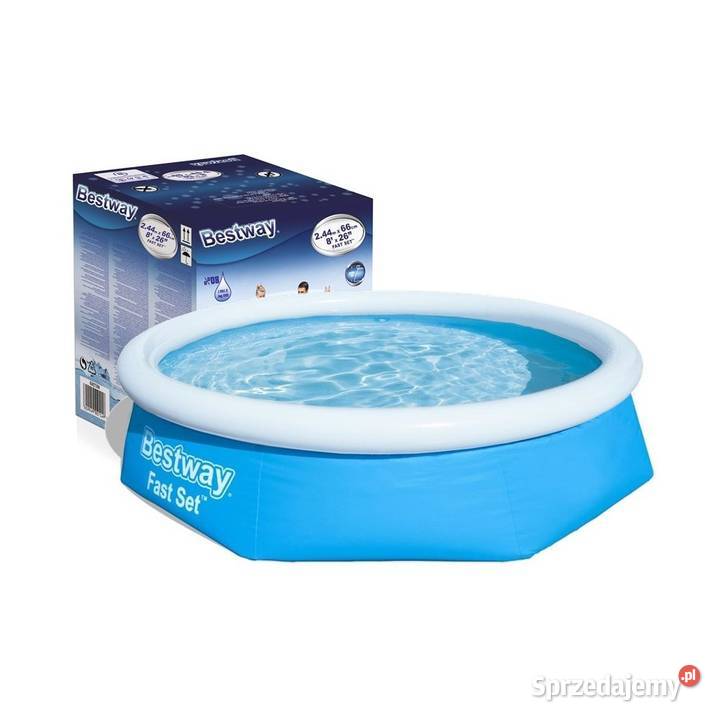 BASEN ROZPOROWY ogrodowy 244 X 66 BESTWAY do