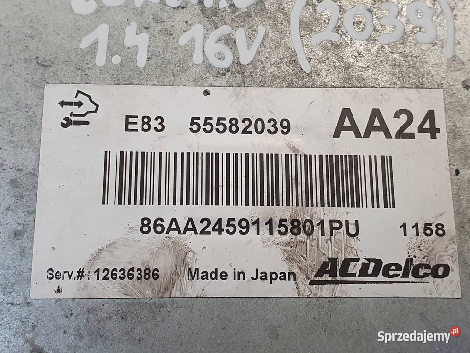 STEROWNIK SILNIKA Opel Corsa D 12 16V komputer Chełm
