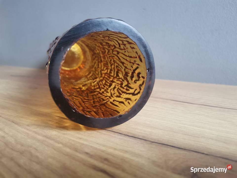 Stary bursztynowy wazon Pieniek projekt Vaclav Katowice