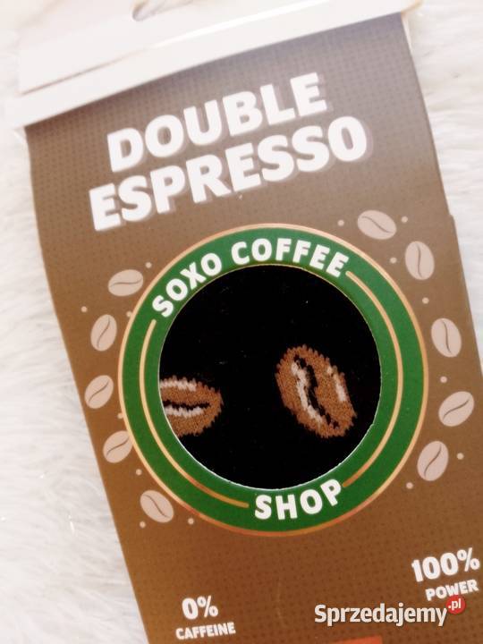 SOXO Skarpetki Double Espresso rozmiar bawełna Inna marka Olkusz