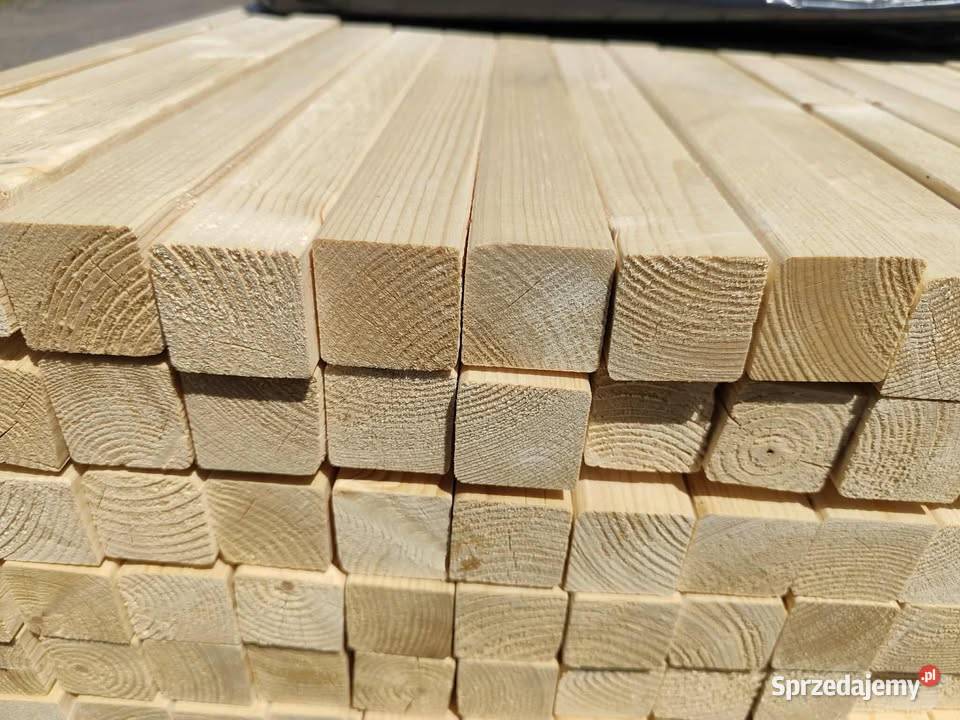 Kantówka konstrukcyjna 45x45x480m świerk sucha dolnośląskie Złotoryja