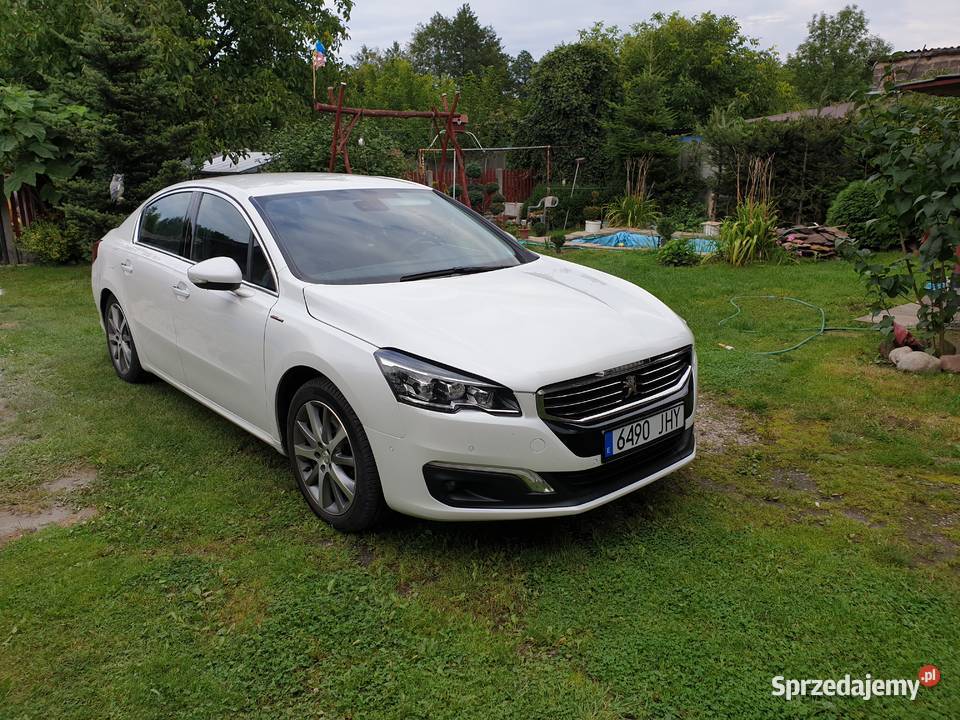 Peugeot 508 GTline 180 Biała Perła 115000km 508 łódzkie Opoczno