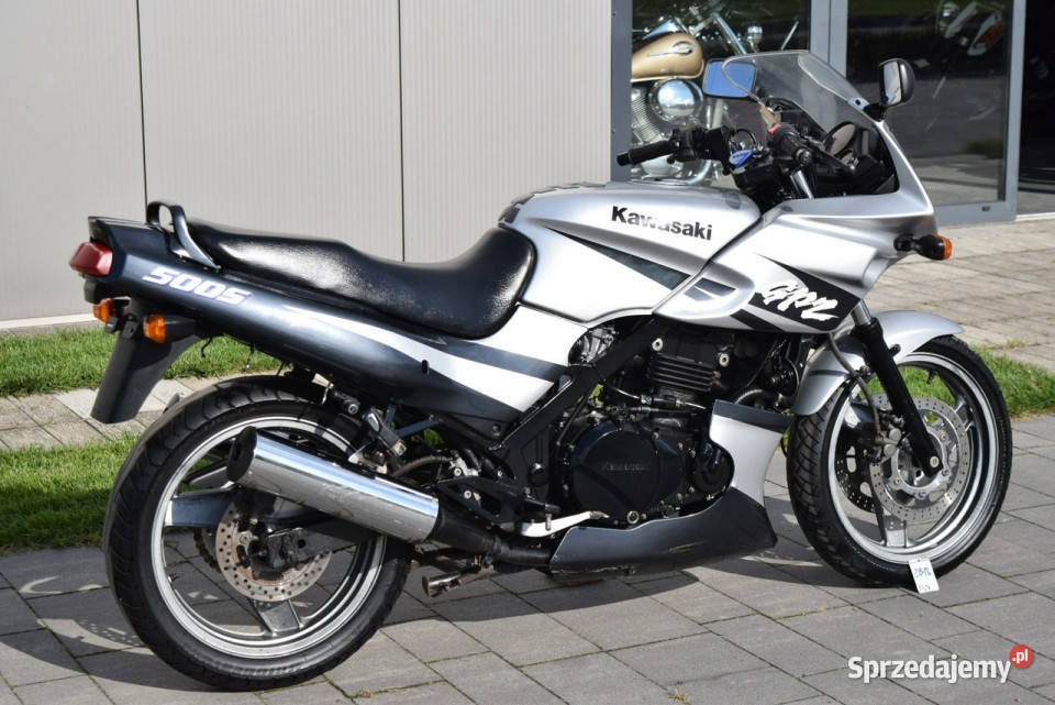 Kawasaki GPZ oryginalny stan dok na 2002r z Motocykle, skutery, quady Śrem