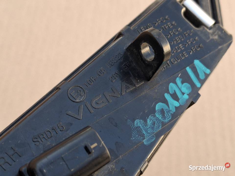 VOLVO FH5 KIERUNKOWSKAZ PRZEDŁUŻENIA DRZWI ciężarowe Bieleń