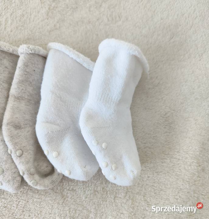 Skarpetki grube frotte HM noworodek newborn 13 Szczecin