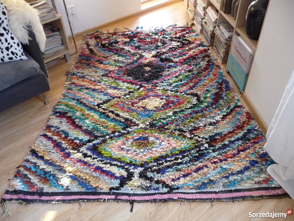 dywan dywan ze skrawków materiałów z Maroka Rzeszów