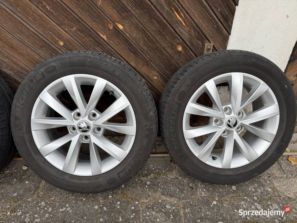 Alufelgi Skoda 5x112 16 Octavia Fabia Superb dolnośląskie Góra