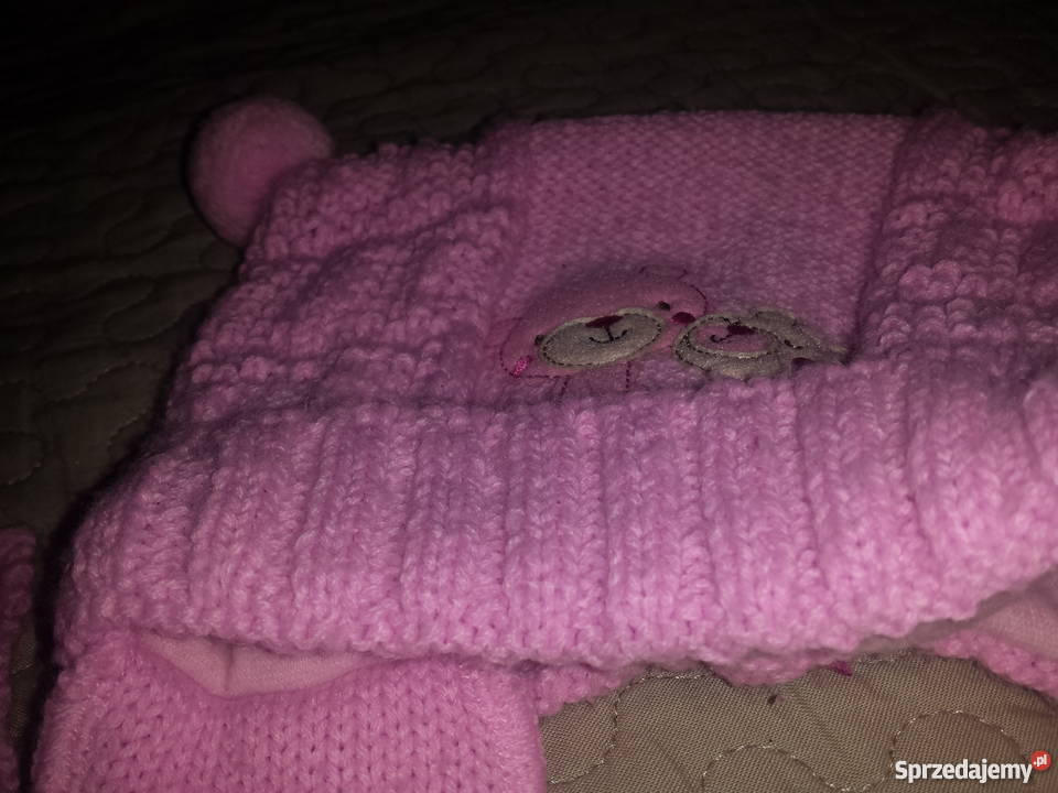 Zestaw zimowy czapka szalik Warszawa