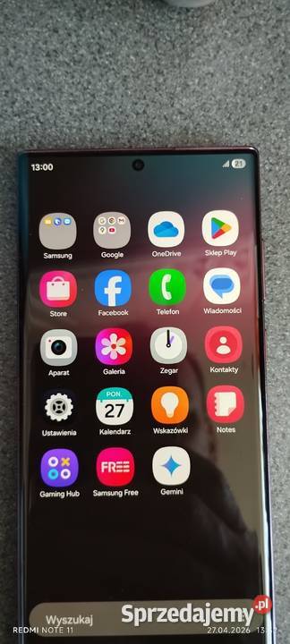 Telefon Samsung Galaxy S22 ULTRA Stan Idealny Gliwice