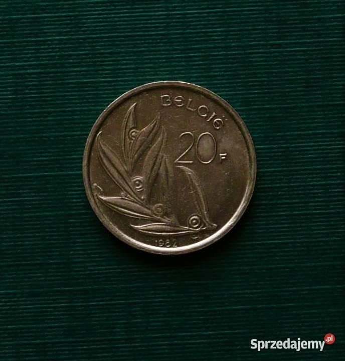 BELGIA 20 franków 1982r
