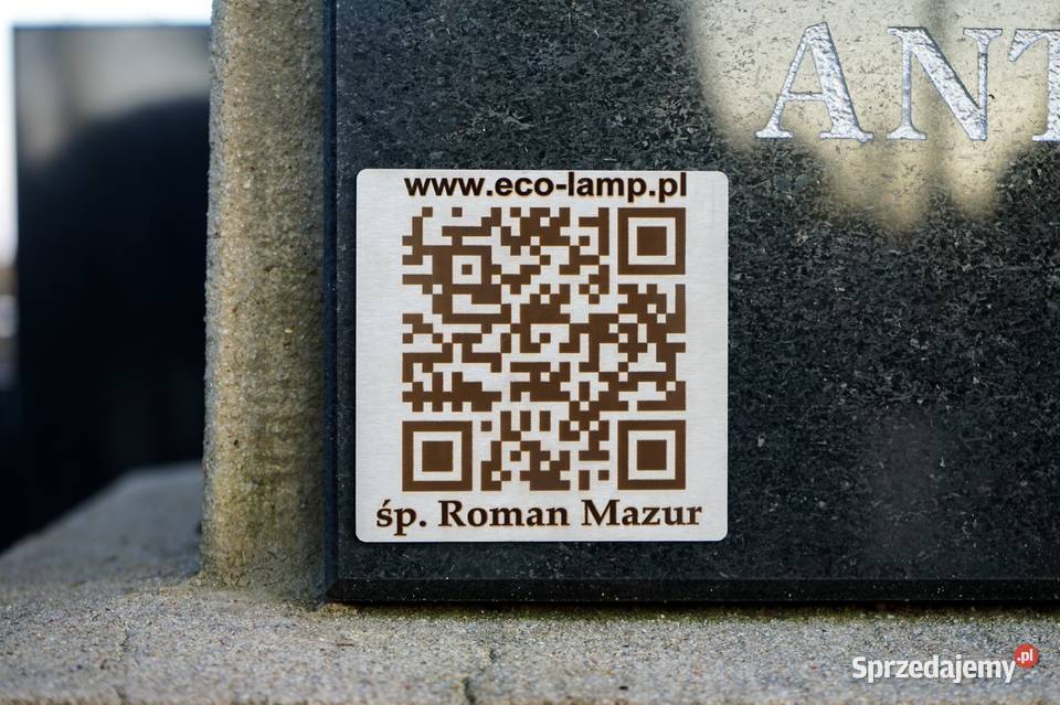 QR PAMIĘCI elektroniczna cyfrowa biografia kod Częstochowa