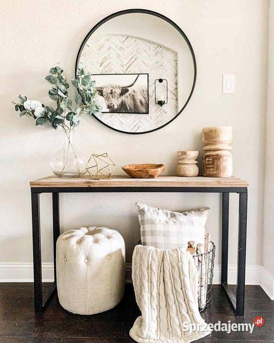 Konsola loft retro SOSNA dąb NA WYMIAR mal Bartoszyce