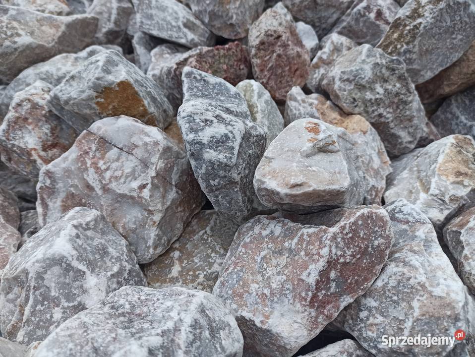 Grys Różowy 816 mm kamień naturalny do ogrodu małopolskie Oświęcim