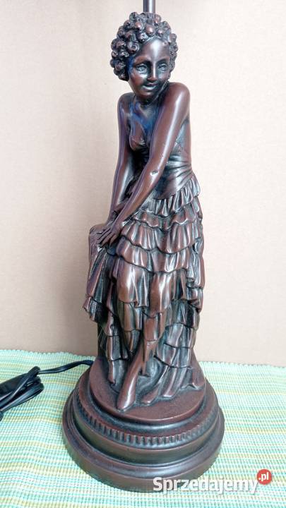 Lampka nocna w stylu art deco Wyposażenie wnętrz kujawsko-pomorskie sprzedam