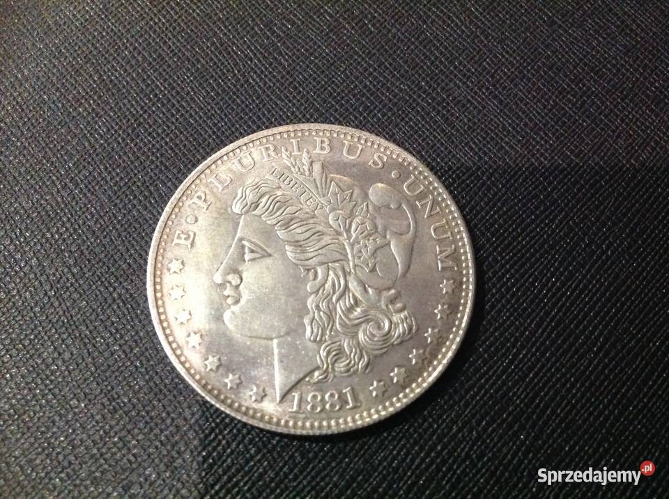 One Dollar 1881 r Destrukt Nowa Sól