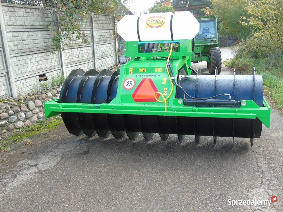 Wał pryzmowy hydrauliczny z aeratorem DARMEX Wały podlaskie Barszcze sprzedam