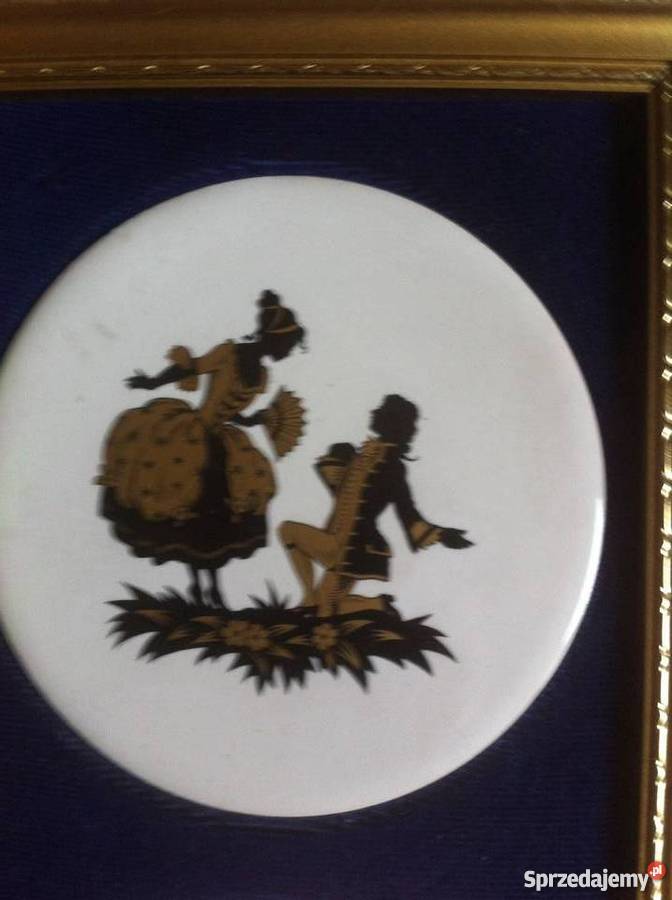 Porcelanowy obrazek przesylka pomorskie Miłobądz
