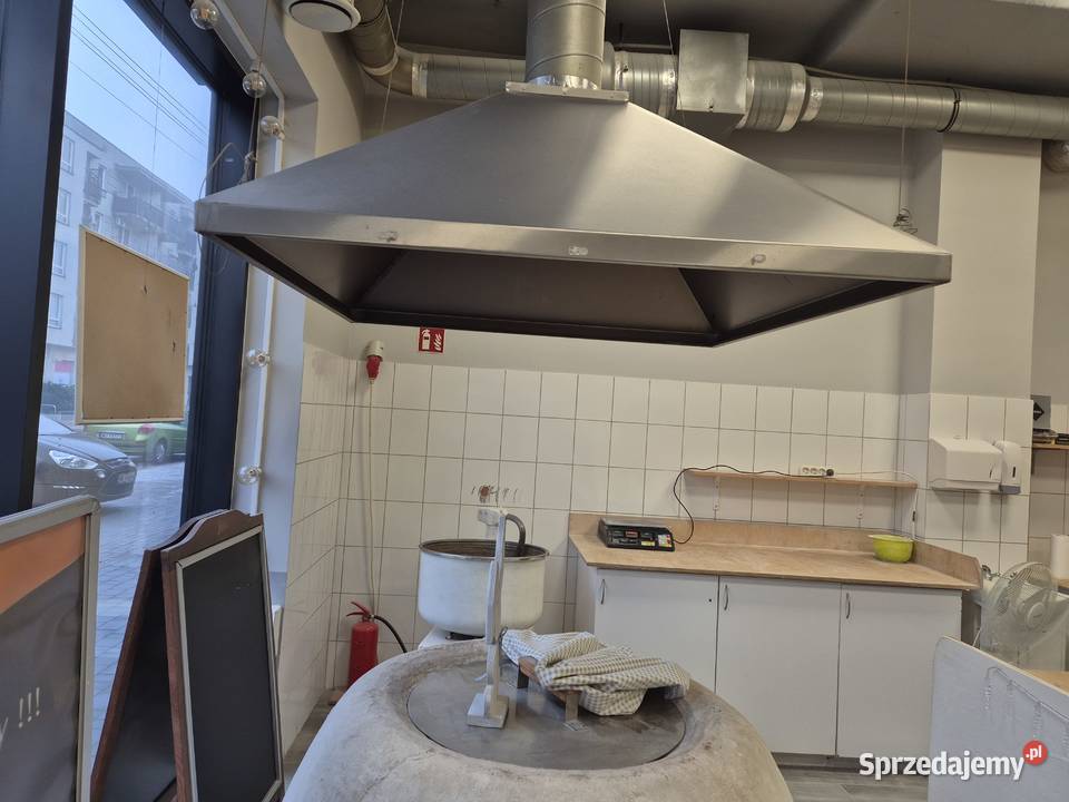 Sprzedam 2 duże okapy gastronomiczne Warszawa sprzedam