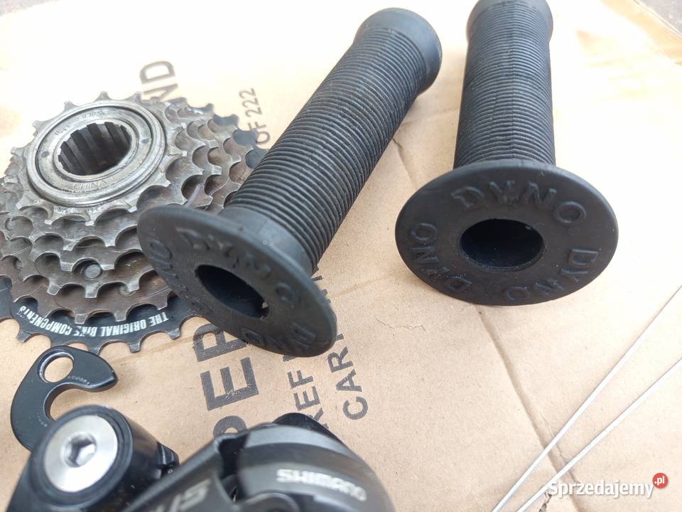 Części rowerowe przerzutki Shimano klamki Słubice