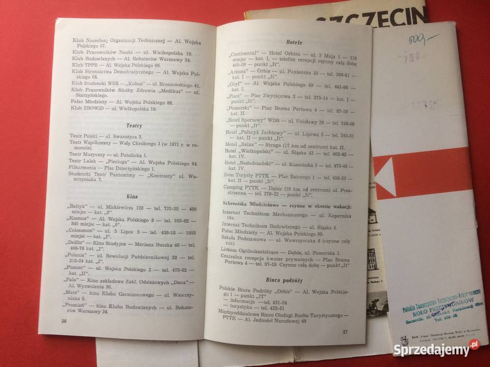 547 Plan Turystyczny Szczecina Szczecin