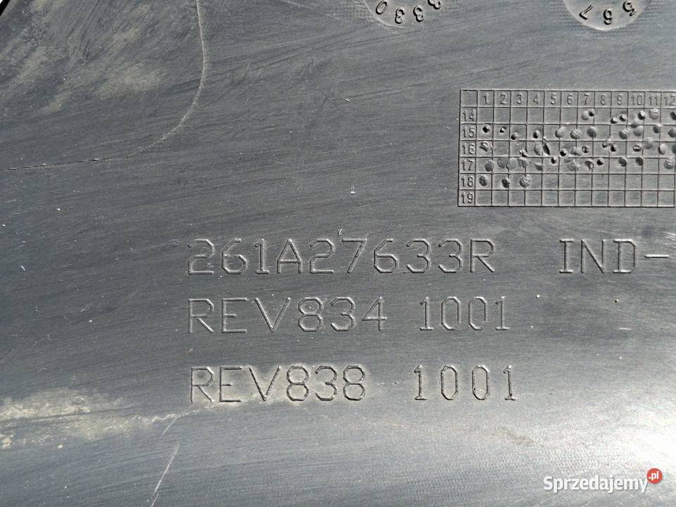 DACIA DOKKER LODGY STEPWAY NAROŻNIK ZDERZAKA lubuskie Bieleń sprzedam