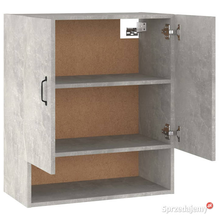 Szafka wisząca szarość betonu 60x31x70 WM812883 Warszawa