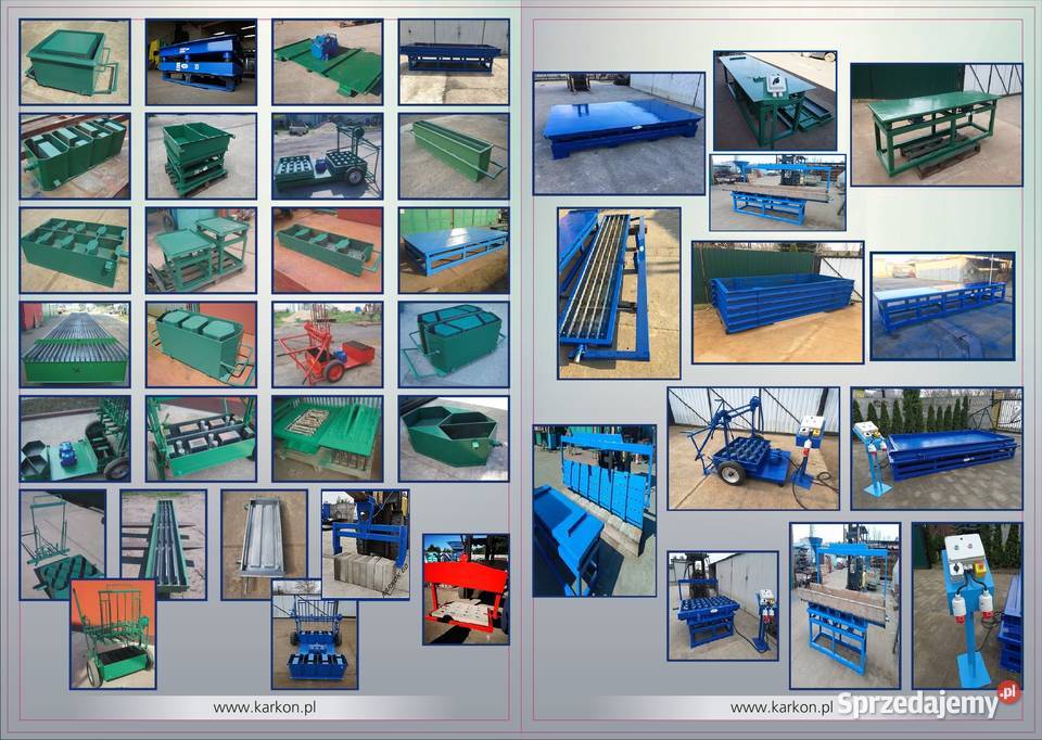 Stół wibracyjny SWP KARKON 60x80 rozdzielnia