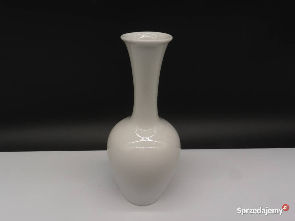 Biały Wazon Porcelanowy ROSENTHAL Selb Germany Porcelana i szkło Raszków