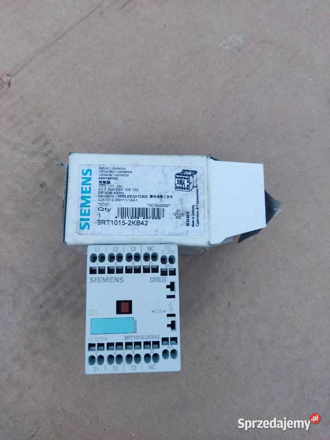 Stycznik mocy 3RT10152KB42 siemens Kotlin sprzedam