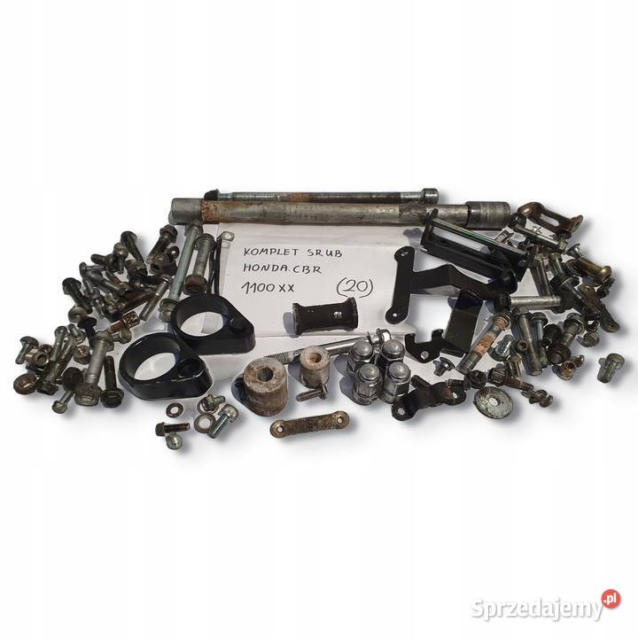 ZESTAW ŚRUB NAKRETEK Honda VFR 800 0212r szpilka Chełm sprzedam