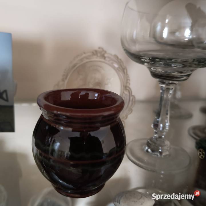 Karawka szkło stare prl Młoszowa