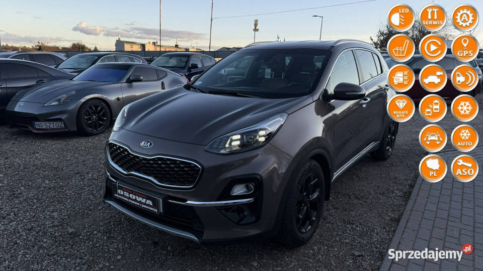 Kia Sportage 16TGi177 4x4 full bezwypadkowa SUV pomorskie Gdańsk