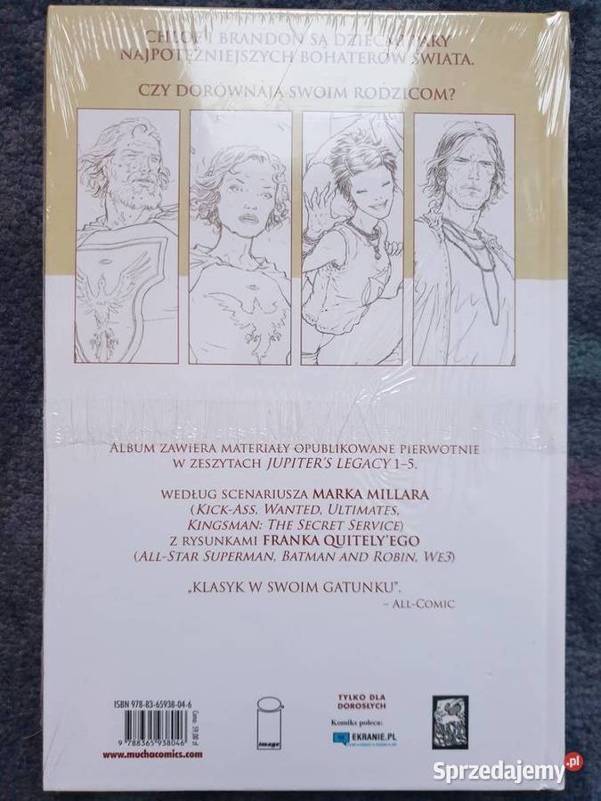 Jupiters Legacy Dziedzictwo Jowisza tom pierwszy Gdynia sprzedam