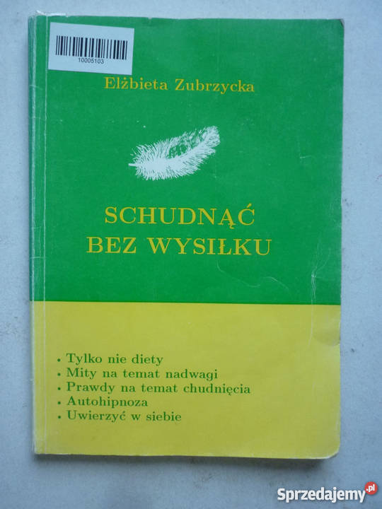 SCHUDNAĆ BEZ WYSIŁKU ELŻBIETA ZUBRZYCKA