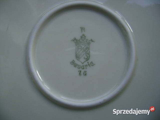 Starocie z PRL Porcelana niemiecka Bavaria z Gdynia