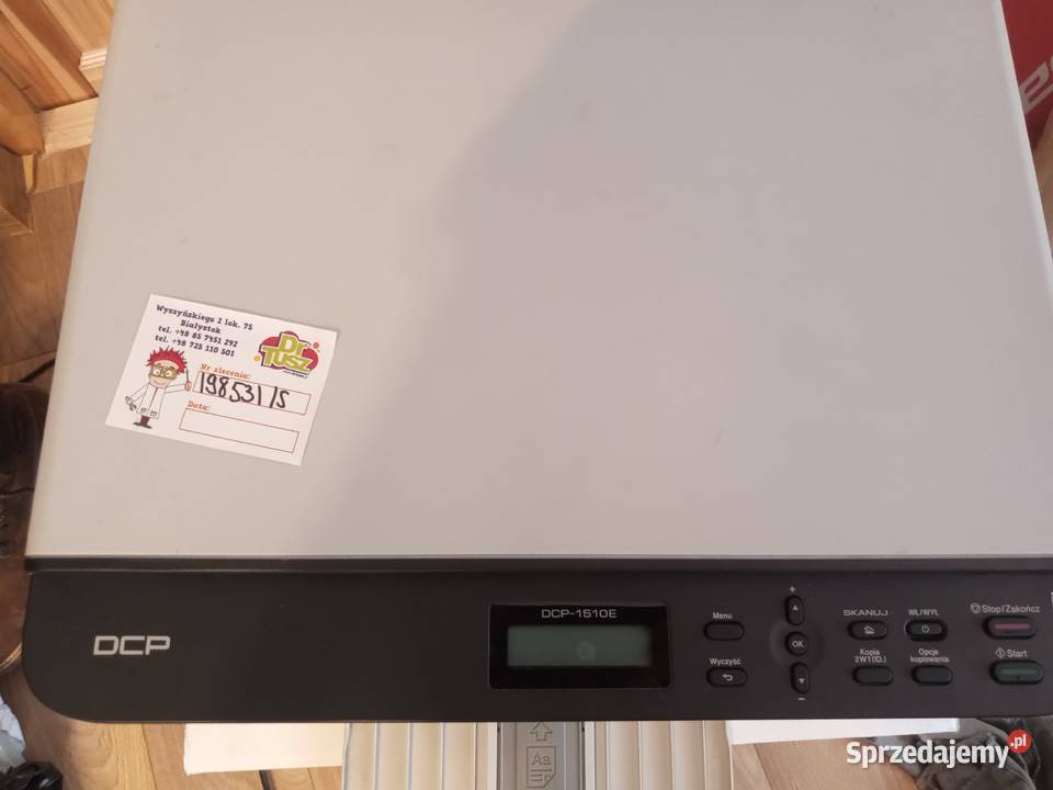 drukarka brother dcp 1510 E uszkodzona czesci Drukarki i skanery Kobylin-Borzymy