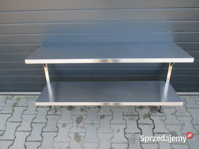 Półka Gastronomiczna Podwójna Półki Spawane Ostrów Wielkopolski sprzedam