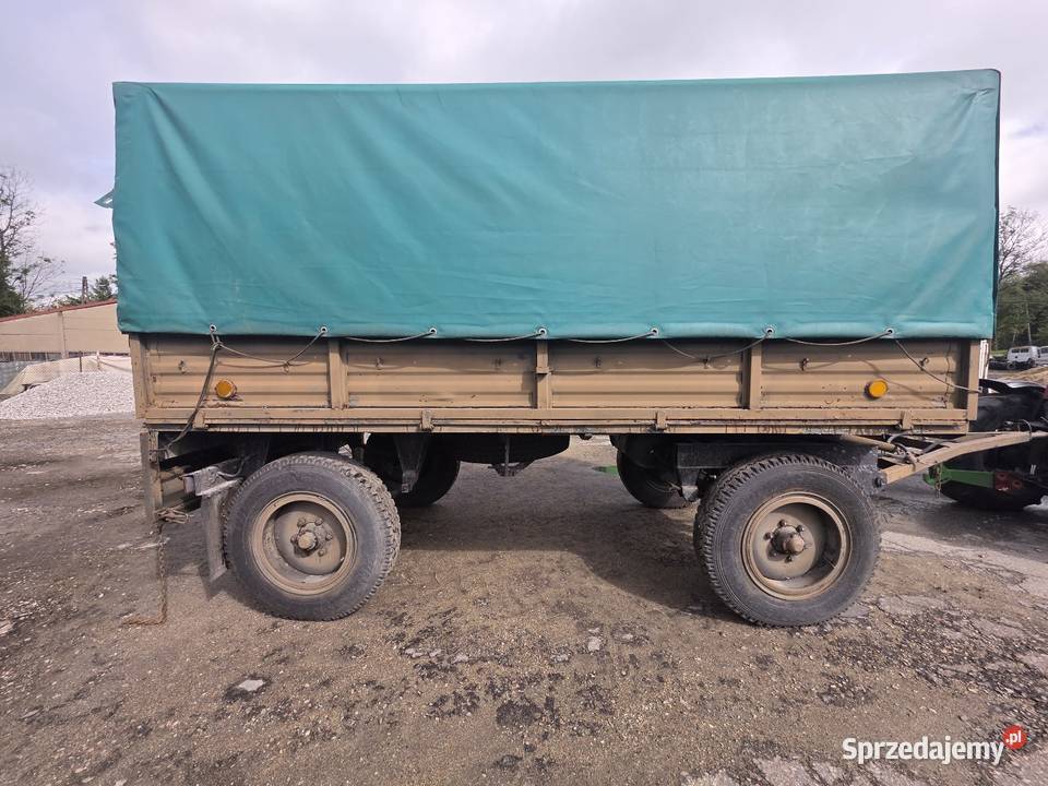 Przyczepa autosan D46 z wojska Tuchów